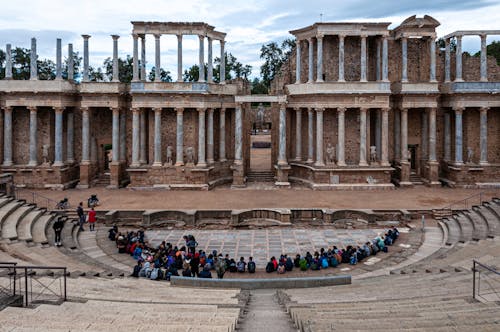 Gratis stockfoto met amfitheater, grieks theater, historisch