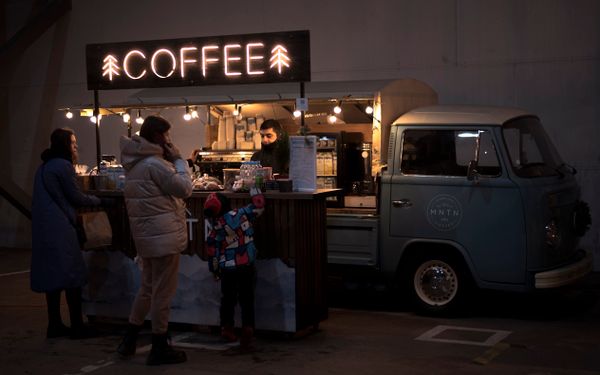 Cafetería de barrio
