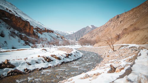 無料 冬, 山岳, 山脈の無料の写真素材 写真素材