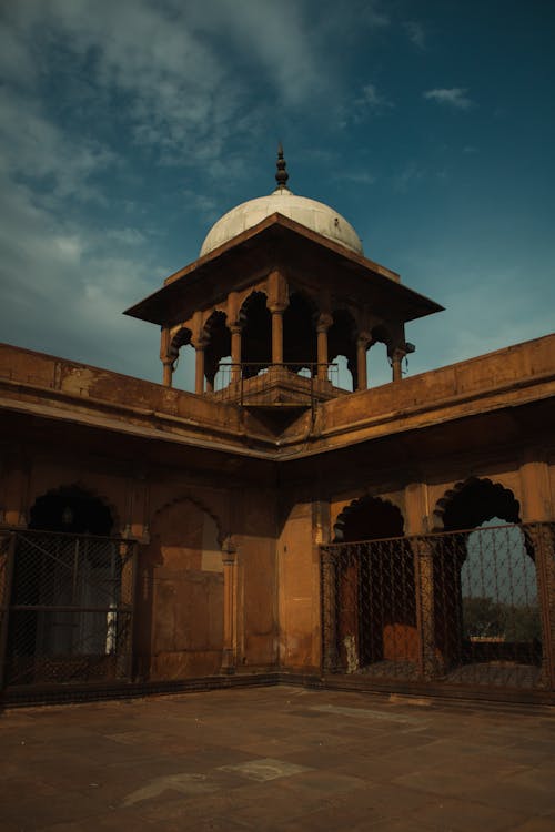Corner of Jama Masjid in Delhi