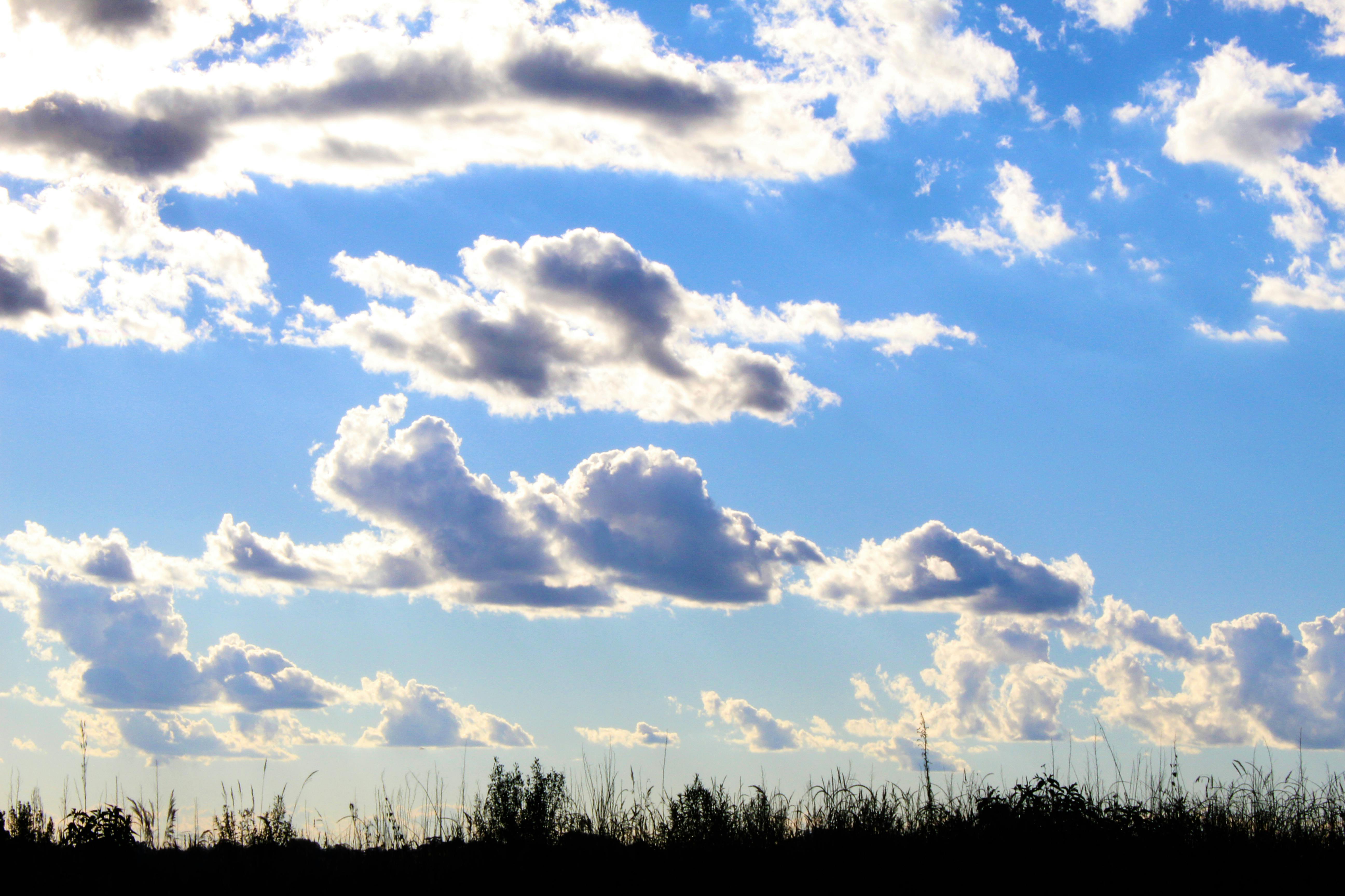 Kostenloses Foto Zum Thema: Blauer Himmel, Himmel, Wolken