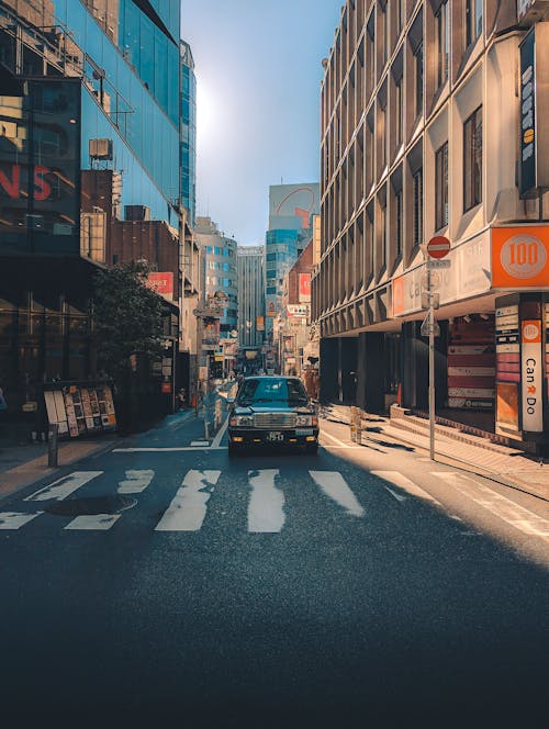 Narrow Street in a City 