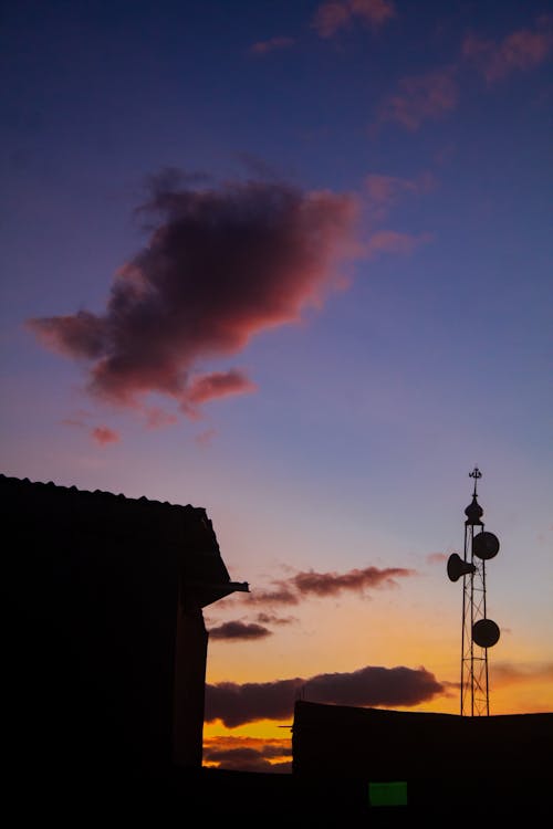 Бесплатное стоковое фото с вид на закат, закат, закат фон