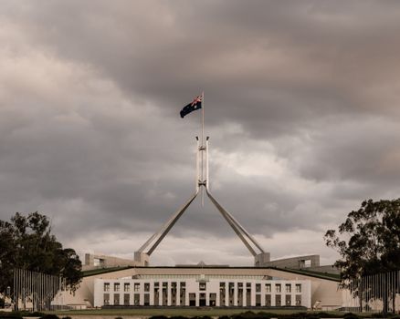 The parliament building in australia