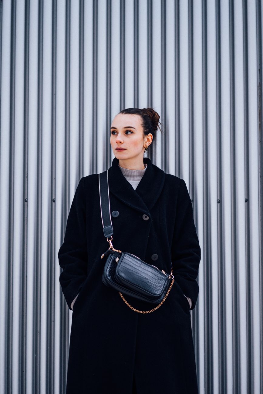 Mango Faux-Leather Crossbody Bag