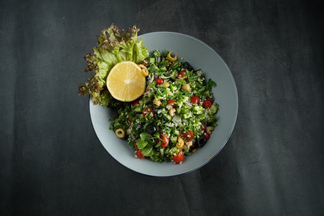 Photo of a Tabbouleh Bowl · Free Stock Photo