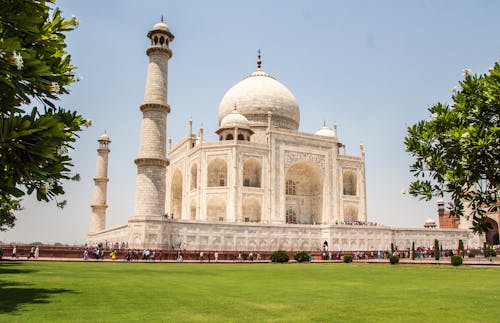 Gratuit Taj Mahal Pendant La Journée Photos