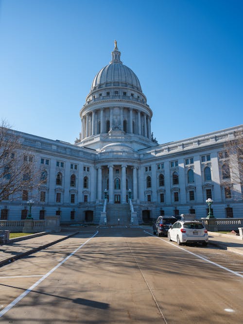 Free Wisconsin State capitol Stock Photo
