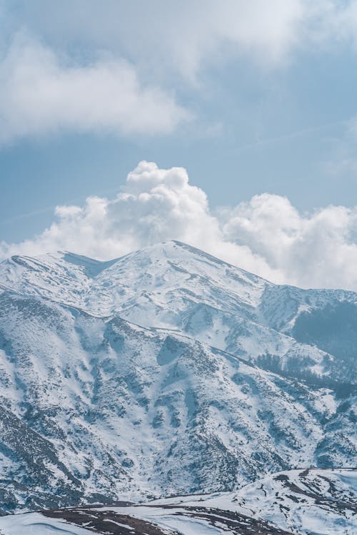 Foto d'estoc gratuïta de cel blau, cobert de neu, constipat