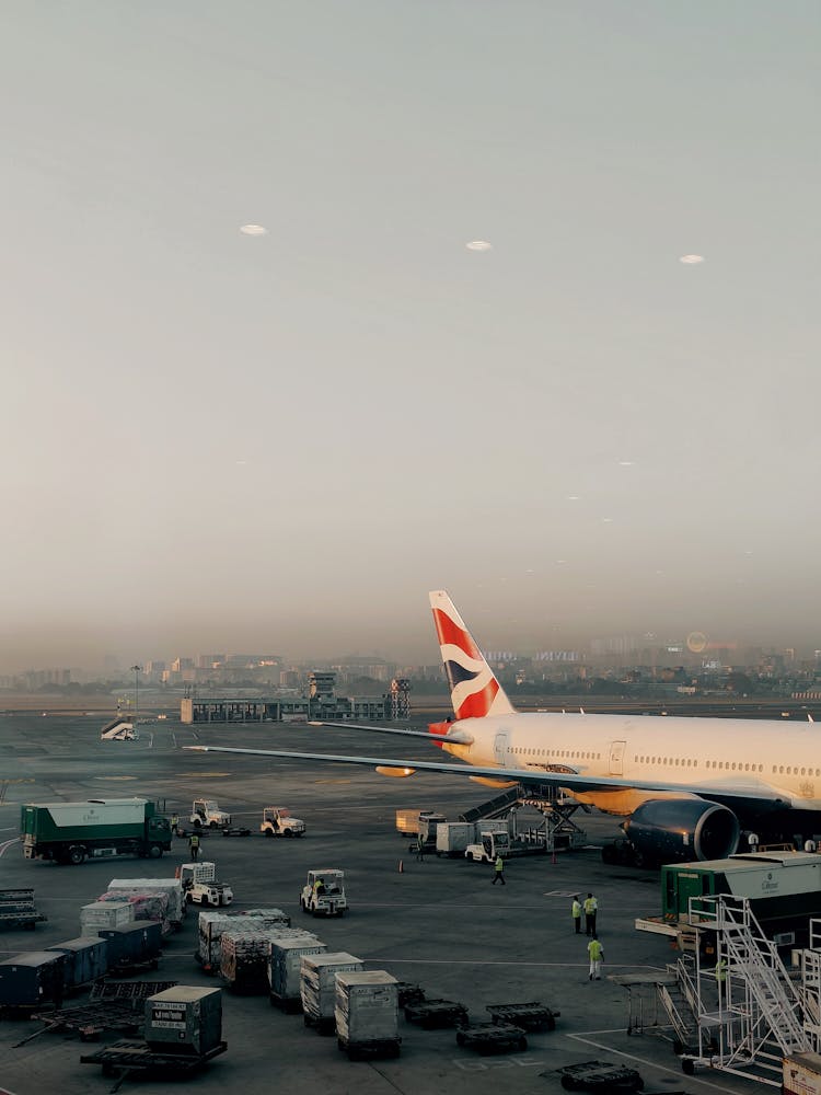 Airplane At Airport