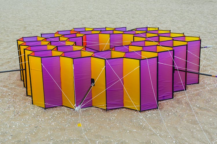 A Kite On A Beach 