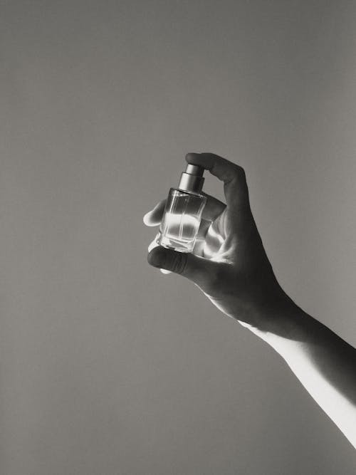 Hand Holding Perfume · Free Stock Photo