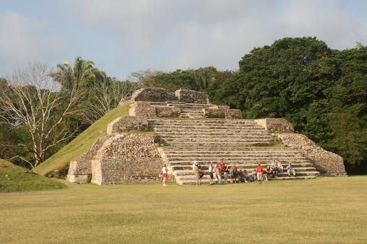 Explore the ancient Altun Ha Mayan ruins, a captivating archaeological site in Belize.