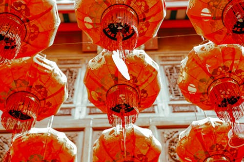 Close up of Decorative Lanterns