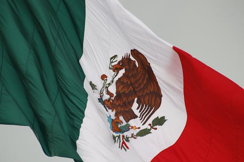 Foto profissional grátis de bandeira, bandeira do méxico