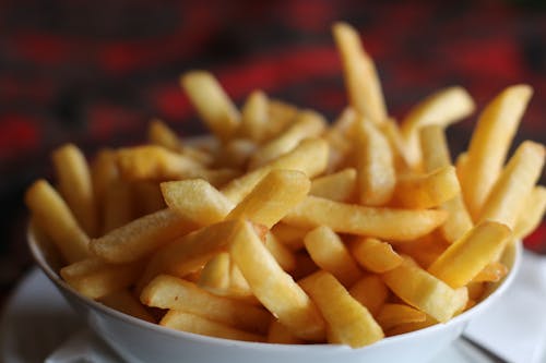 Free Fried Potatoes Stock Photo