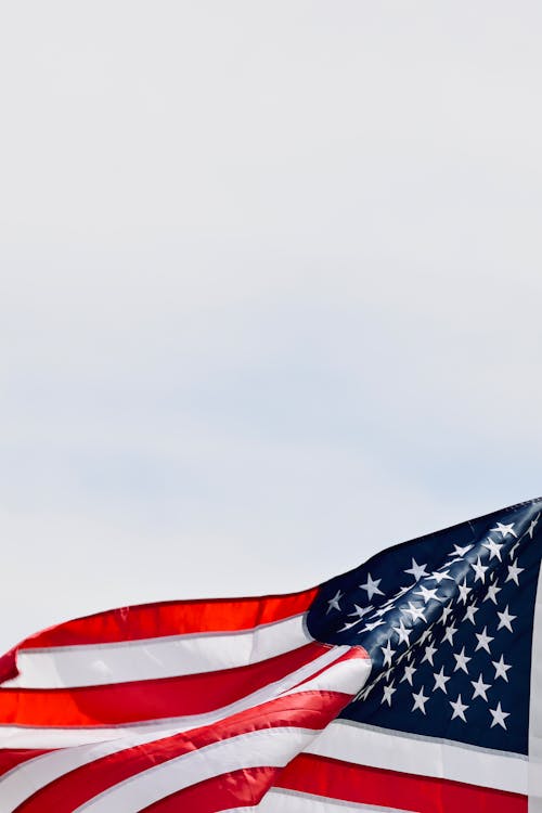 Foto d'estoc gratuïta de bandera americana, EUA, nació