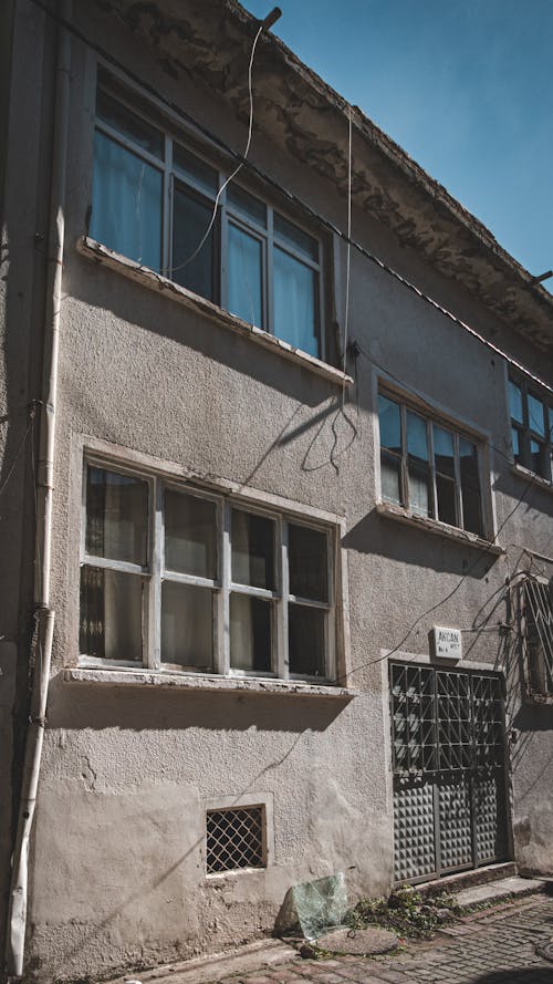 Windows of Old Building