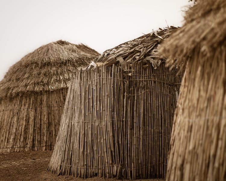 Photo Of Straw Huts In Africa