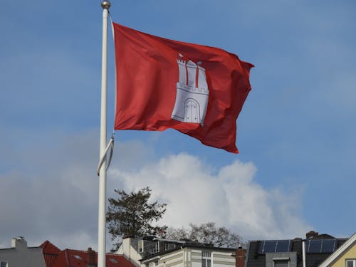 Flag of the Free and Hanseatic City of Hamburg