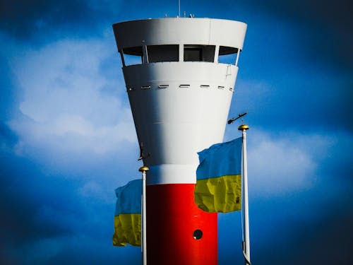 Flags of Ukraine, lighthouse