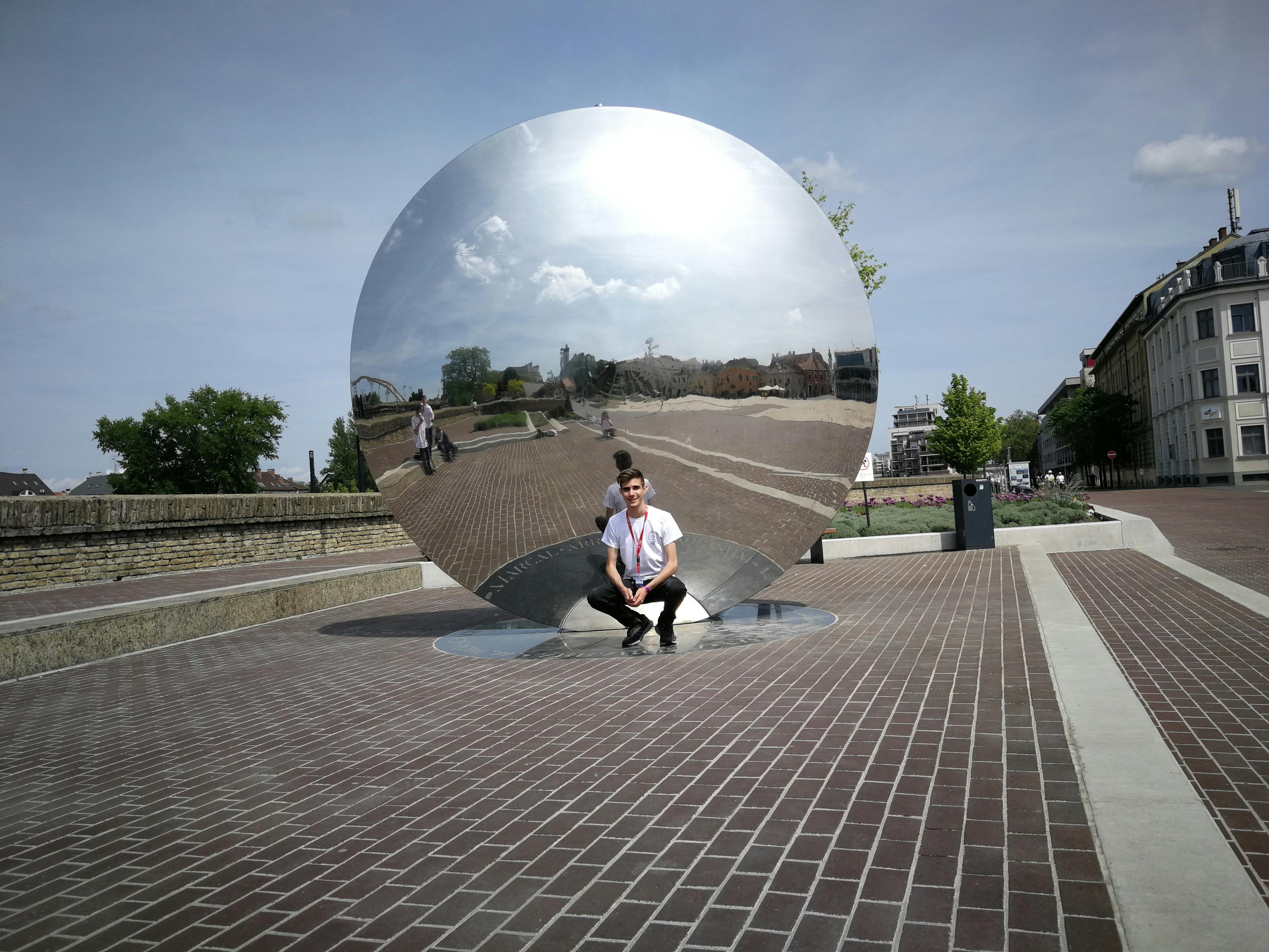 Bathroom with a skylight