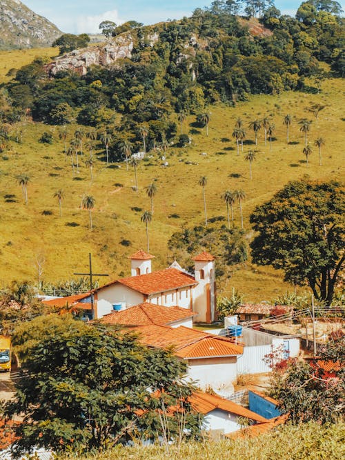 Village and Church in the Valley 