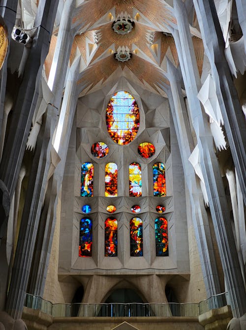 Бесплатное стоковое фото с la sagrada familia, Барселона, вертикальный выстрел