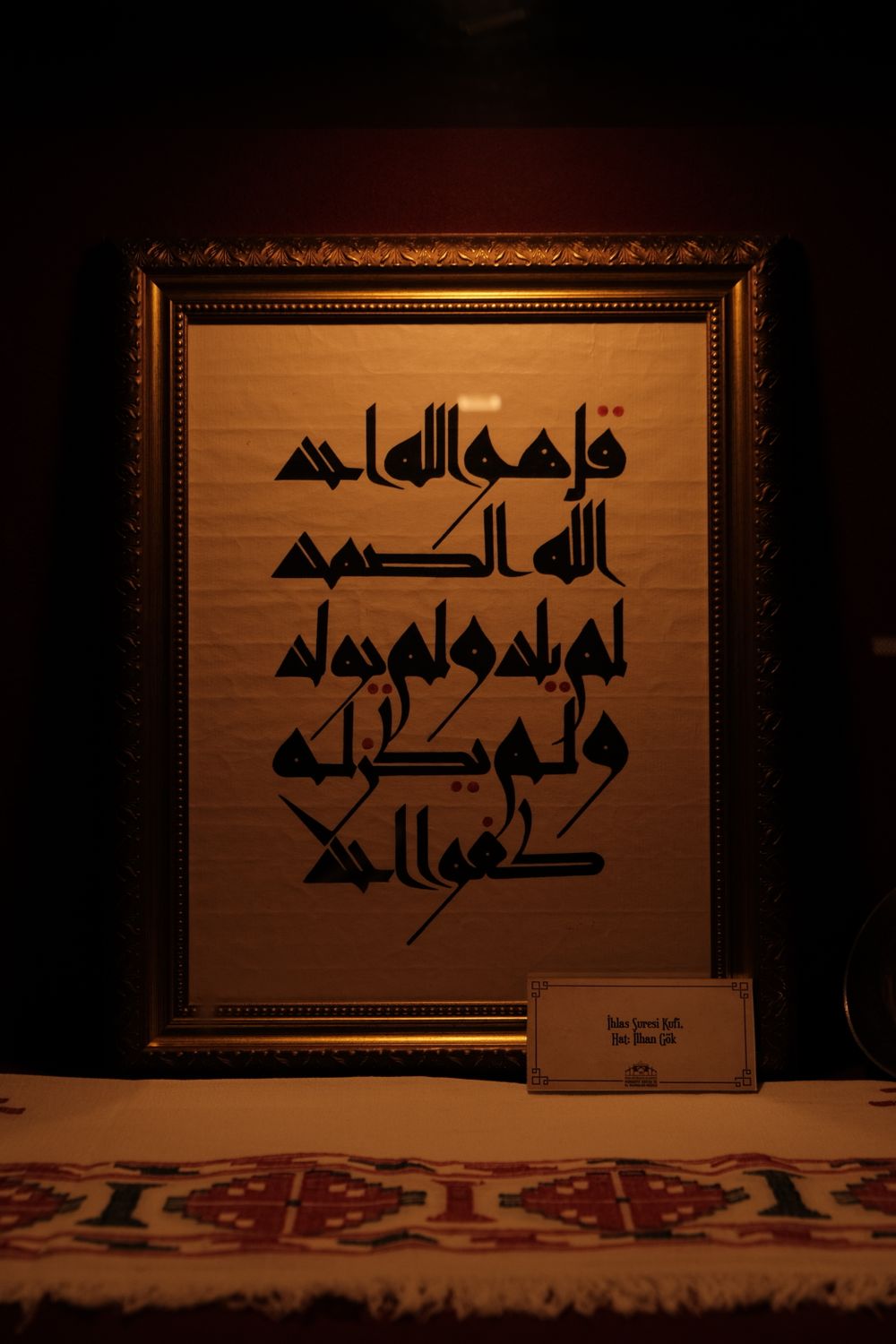Arab Scripture Old Arabic Scripture in Museum Showcase · Free Stock Photo