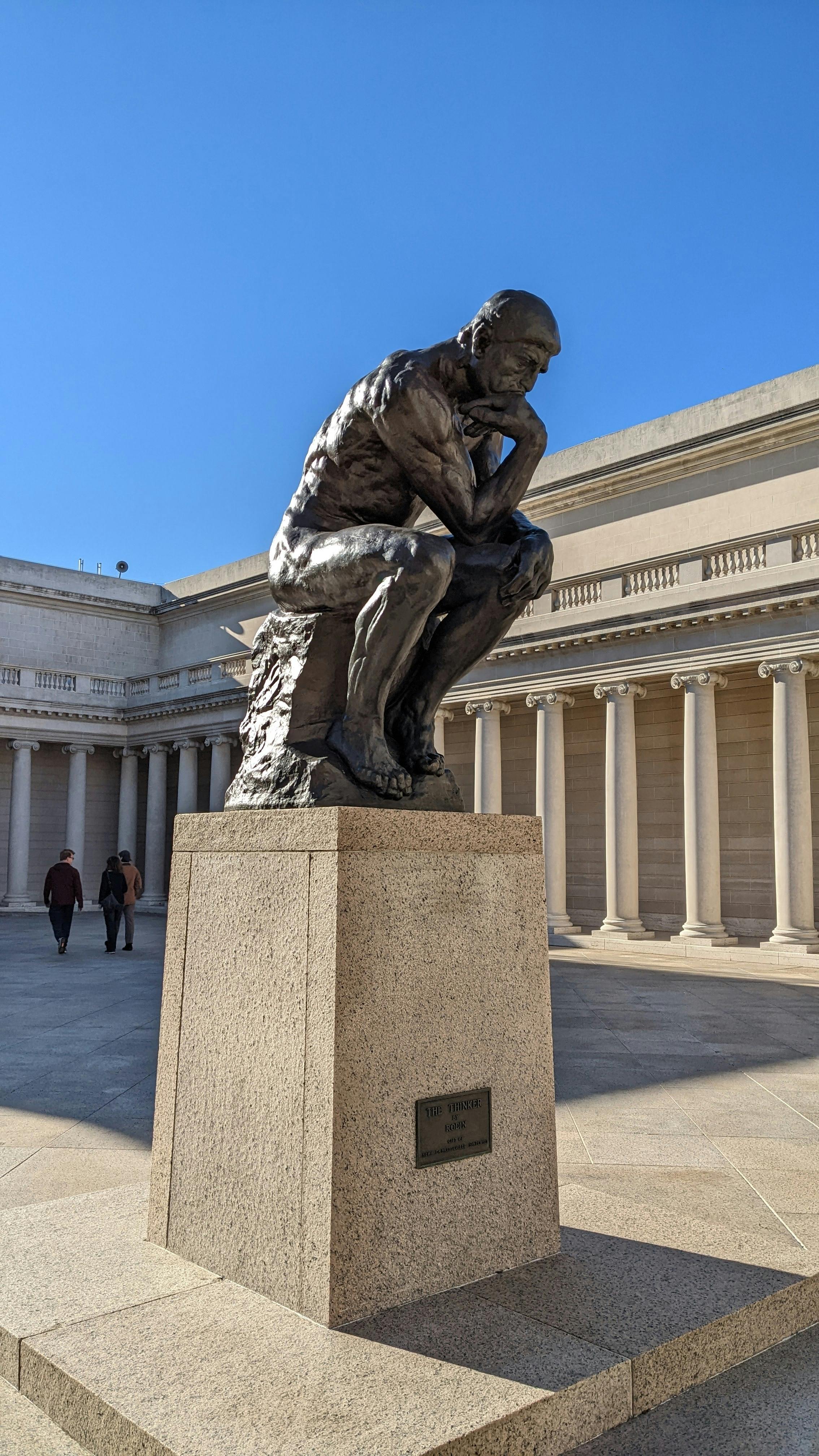 the thinker wallpaper hd