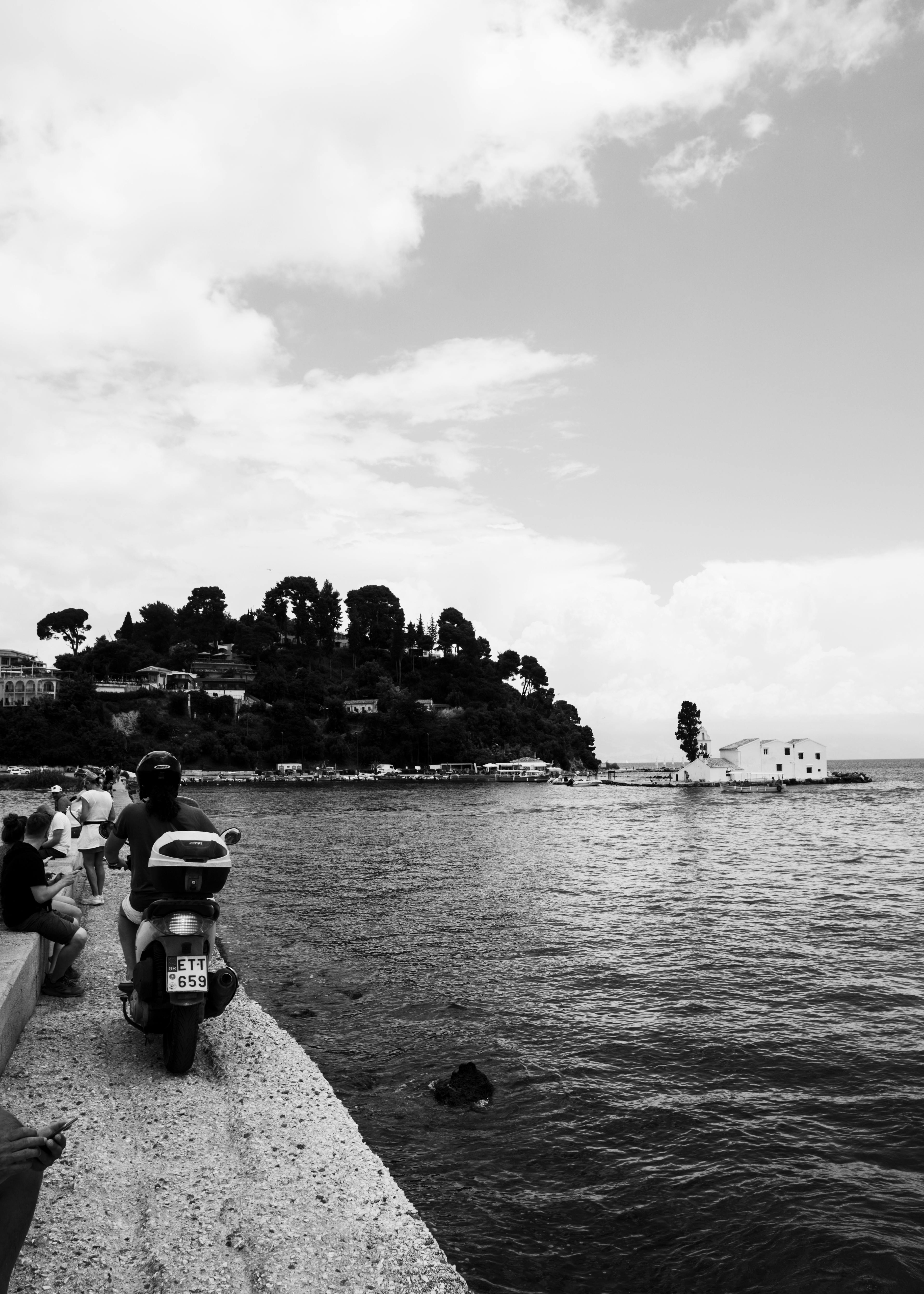 Gratuit Imagine de stoc gratuită din activitate turistică, agios gordis, alb-negru Fotografie de stoc