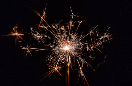 Free Low Light Photography of Firecrackers Stock Photo