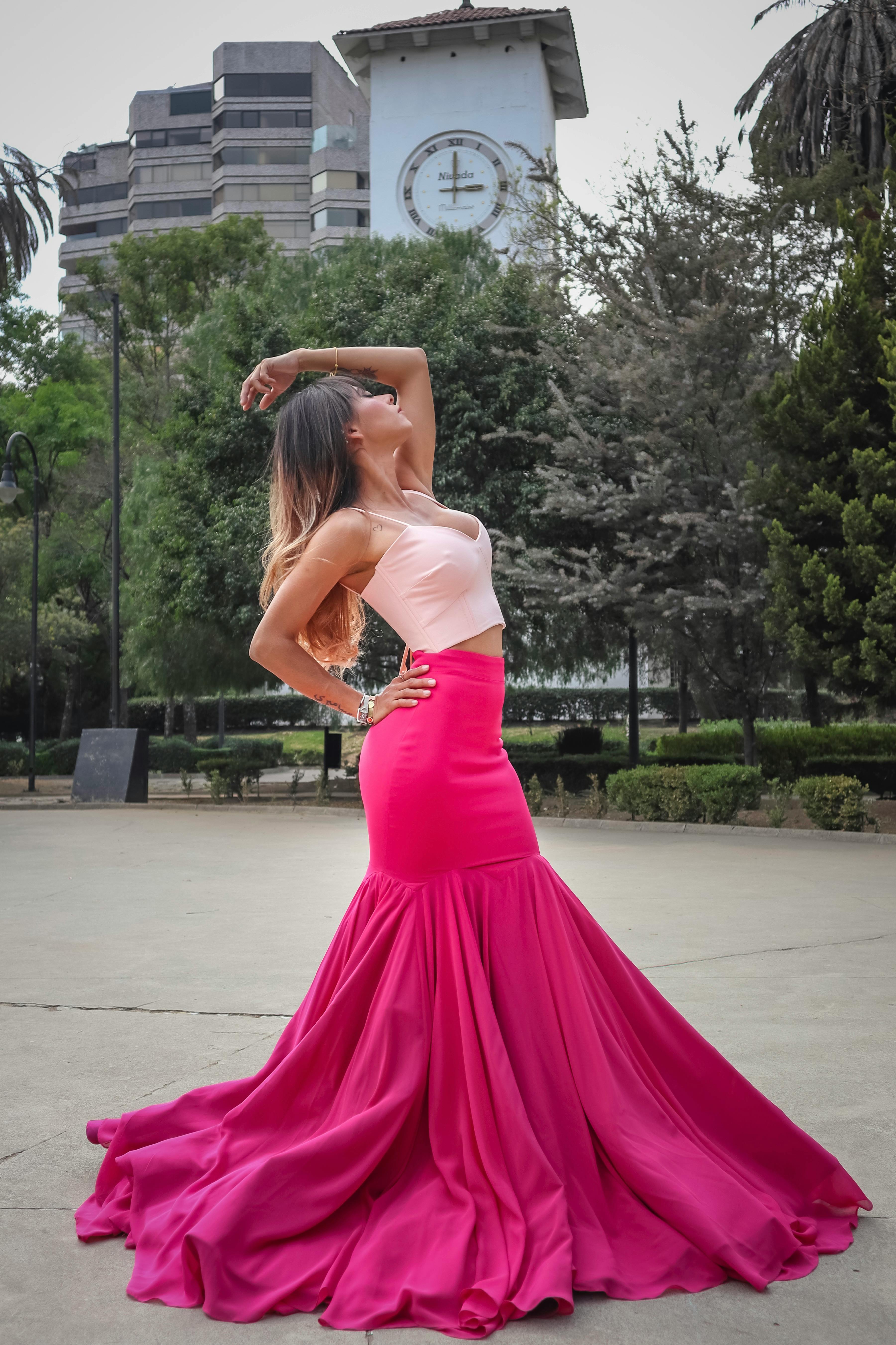 pt 2 of long dress/prom pose ideas✨ dresses from @bellabarnettofficial... |  TikTok