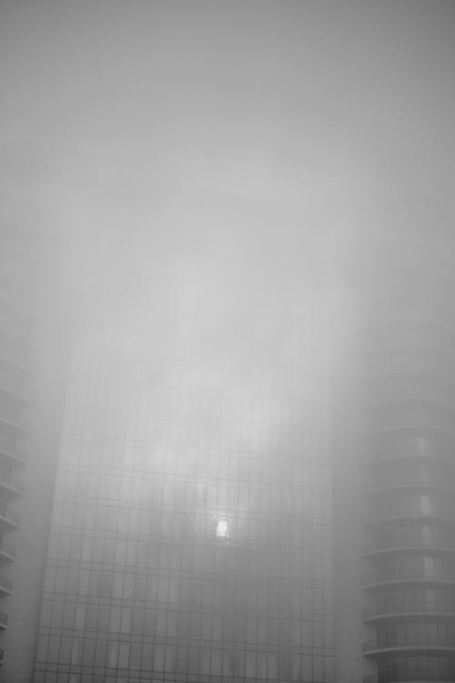 Kostenloses Stock Foto zu glas, nebel, stadt