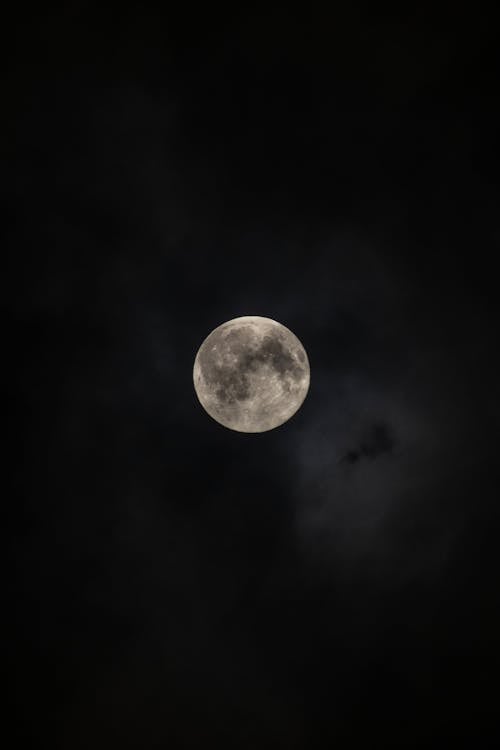 Full Moon on Clear Sky
