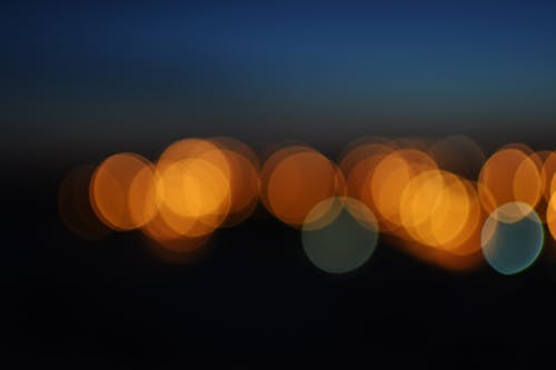 Blurred Lights at Night