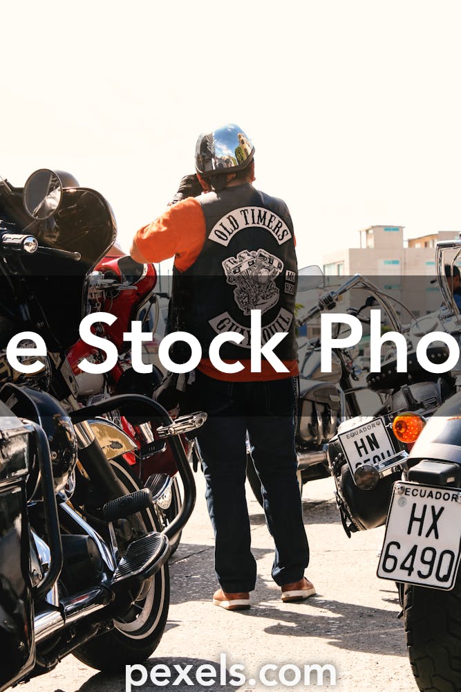 Biker Stock Photo - Download Image Now - Biker Gang, Biker