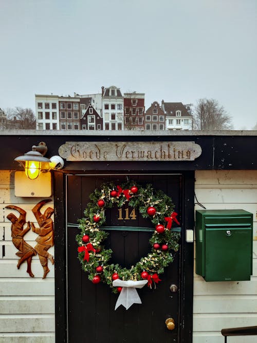 圣诞气氛, 聖誕, 船屋 的 免费素材图片
