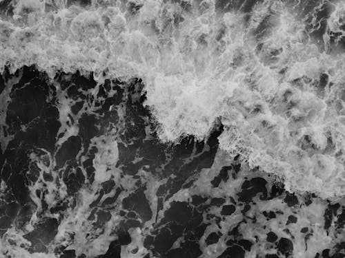 Ilmainen kuvapankkikuva tunnisteilla aallot, abstrakti, droonikuva