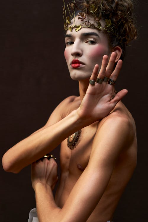 化妝, 同性恋者, 垂直拍摄 的 免费素材图片