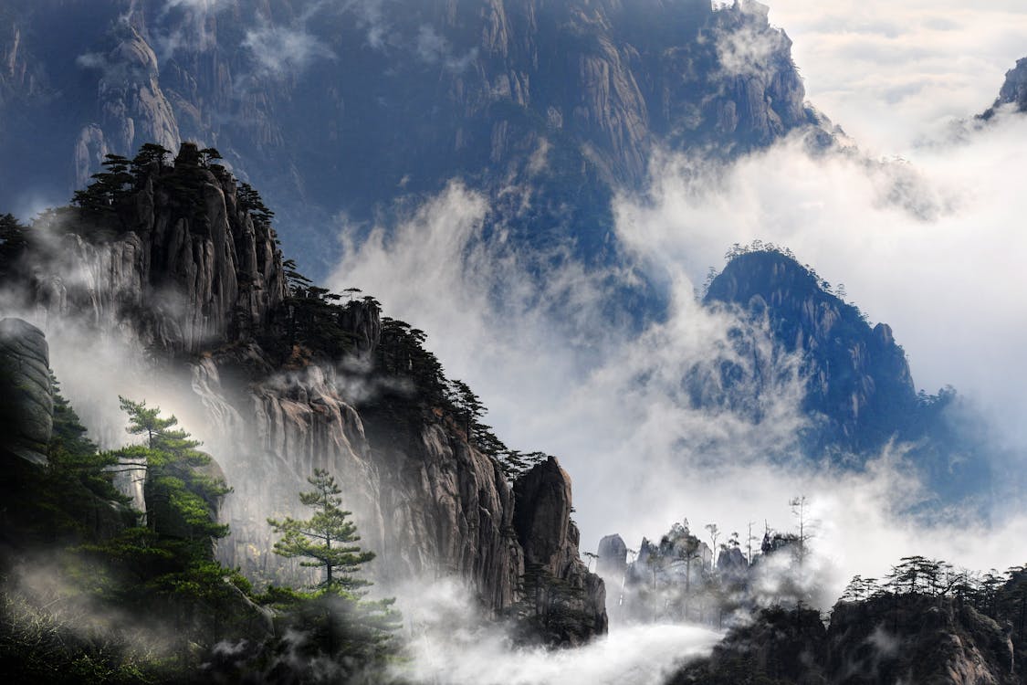 Základová fotografie zdarma na téma cestování, Čína, hory