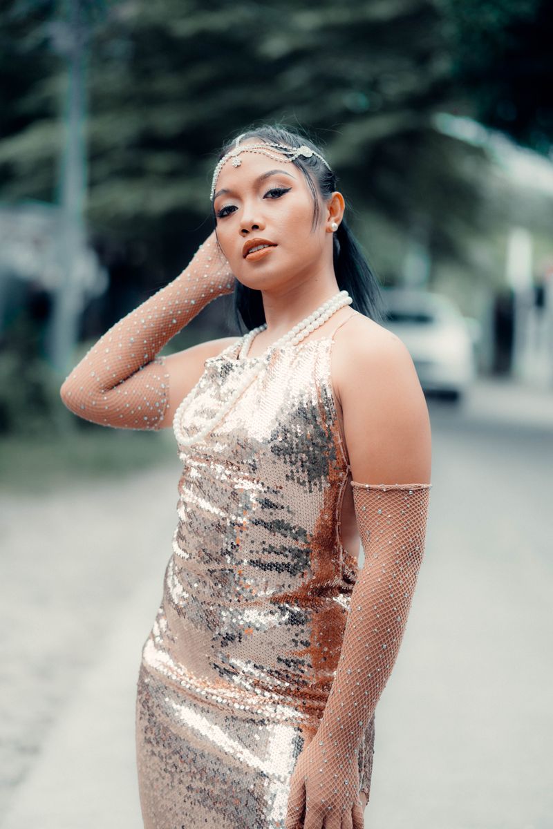 Sequin glamour