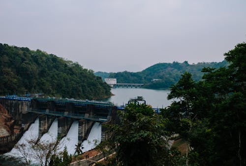 Hydroelectric dam in Kerala India