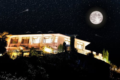 Moon with Villa