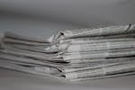 Folded Newspapers