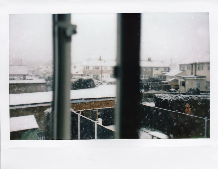 Houses In Snow