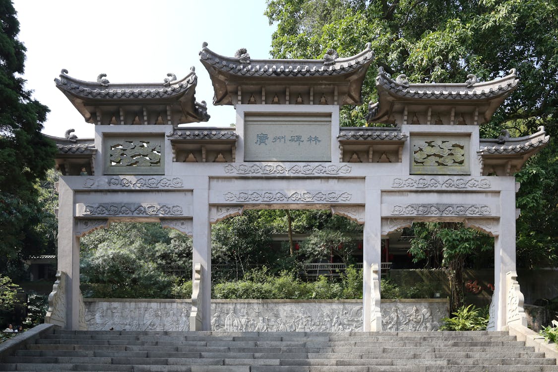 Ornamented Temple Gate · Free Stock Photo