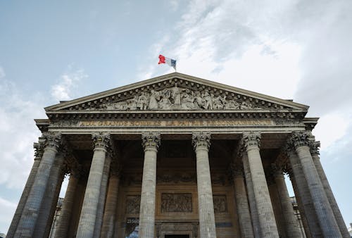 Gratis stockfoto met buitenkant van het gebouw, Frankrijk, franse vlag