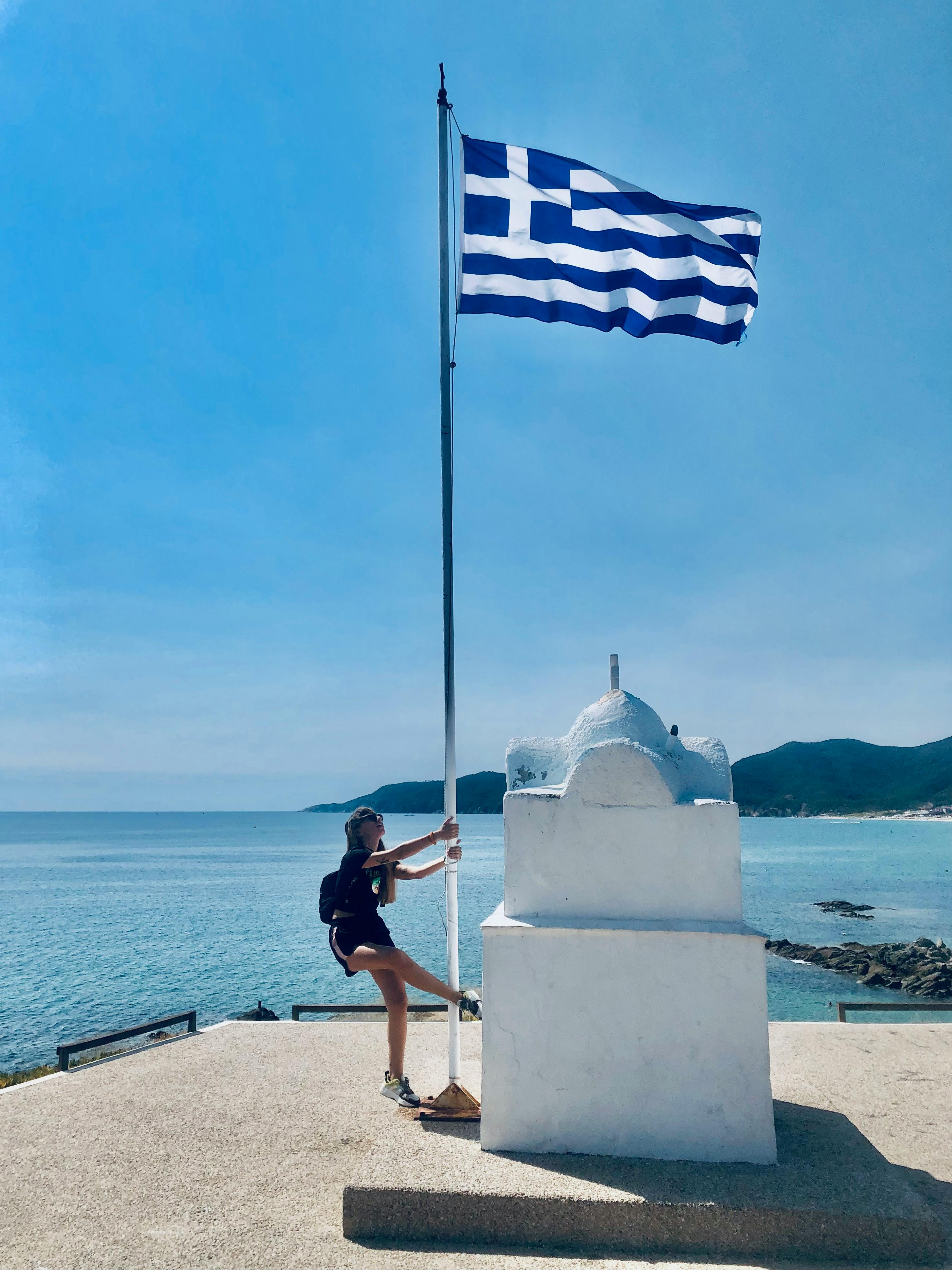 Griechenland Flagge Stockfotos und Aufnahmen – 87.289 Bilder