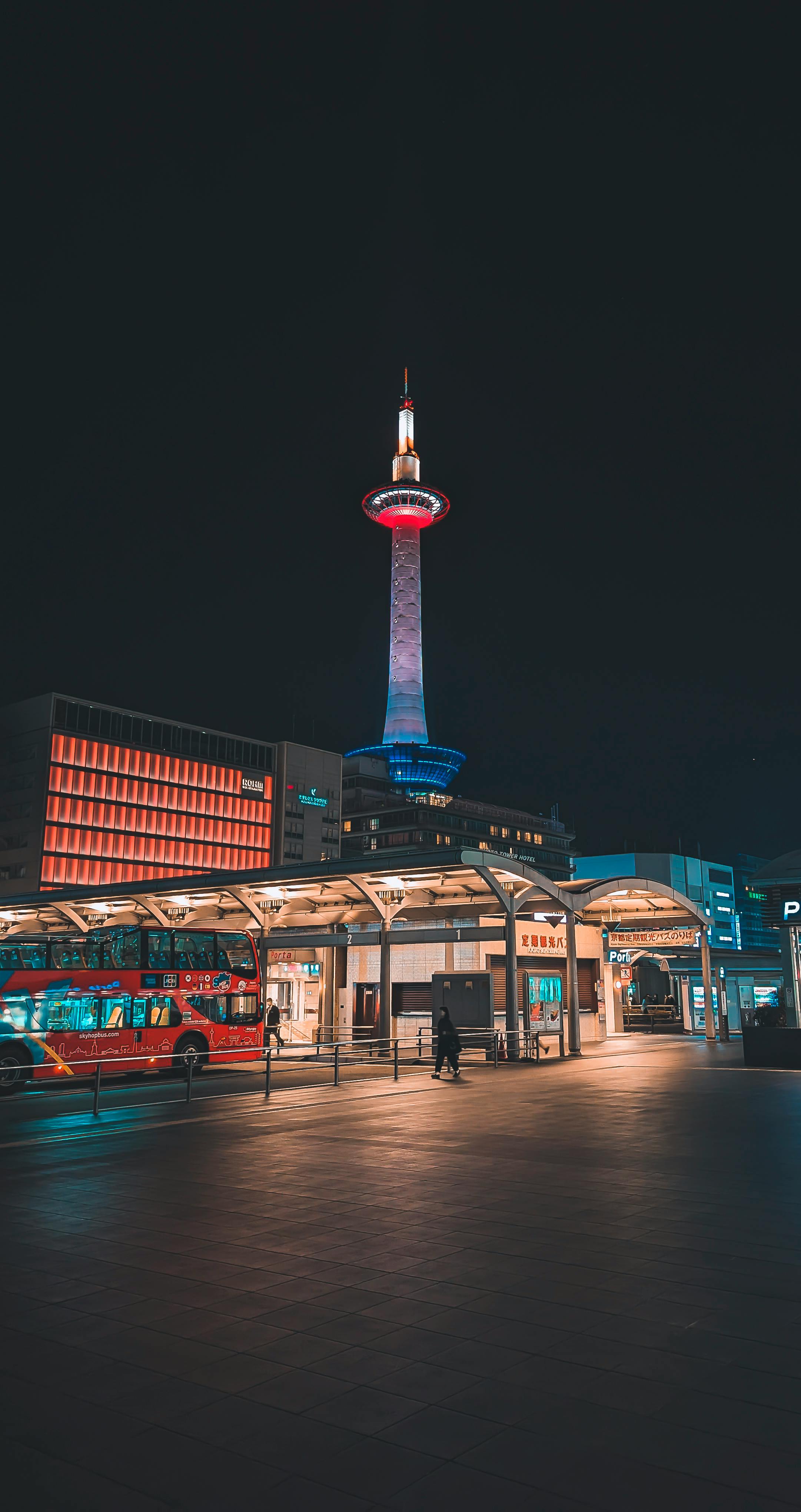 Premium Photo | Kyoto japan pagoda and street at twilight